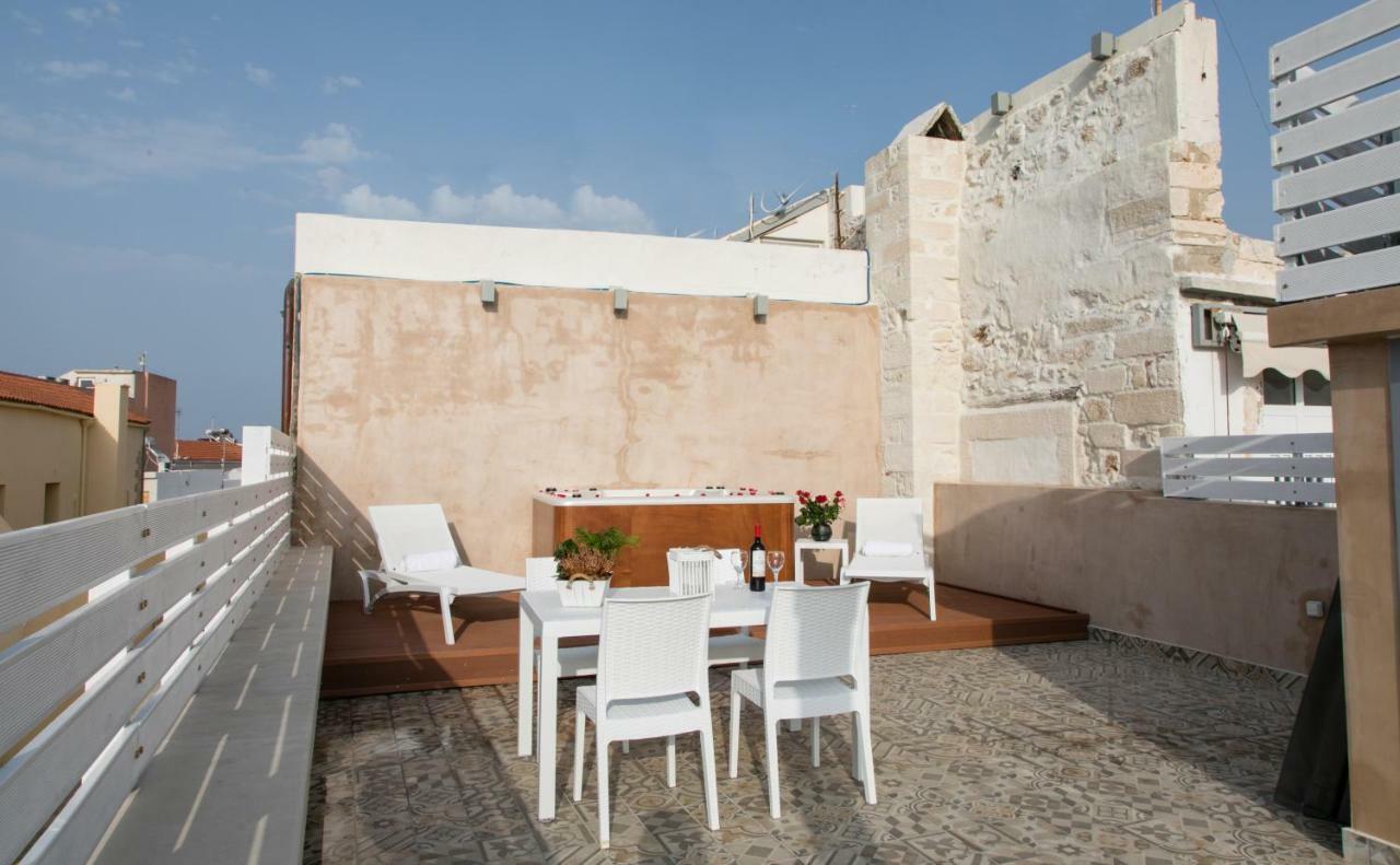 Jacuzzi Suite In The Heart Of Oldtown Rethymno  ภายนอก รูปภาพ